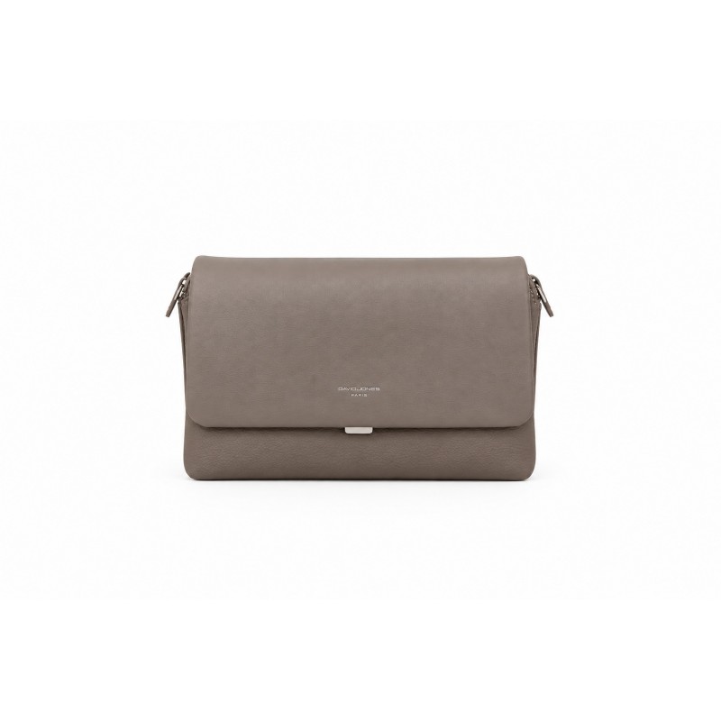 Дамска чанта David Jones taupe - код 3227