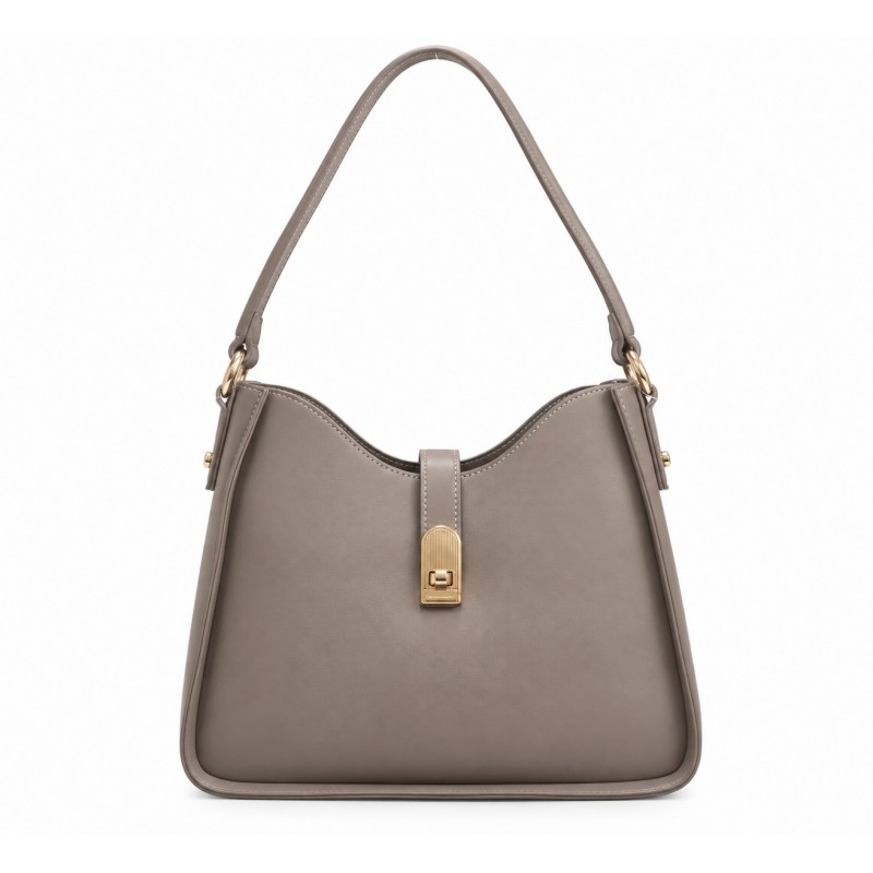 Дамска чанта David Jones taupe - код 3241