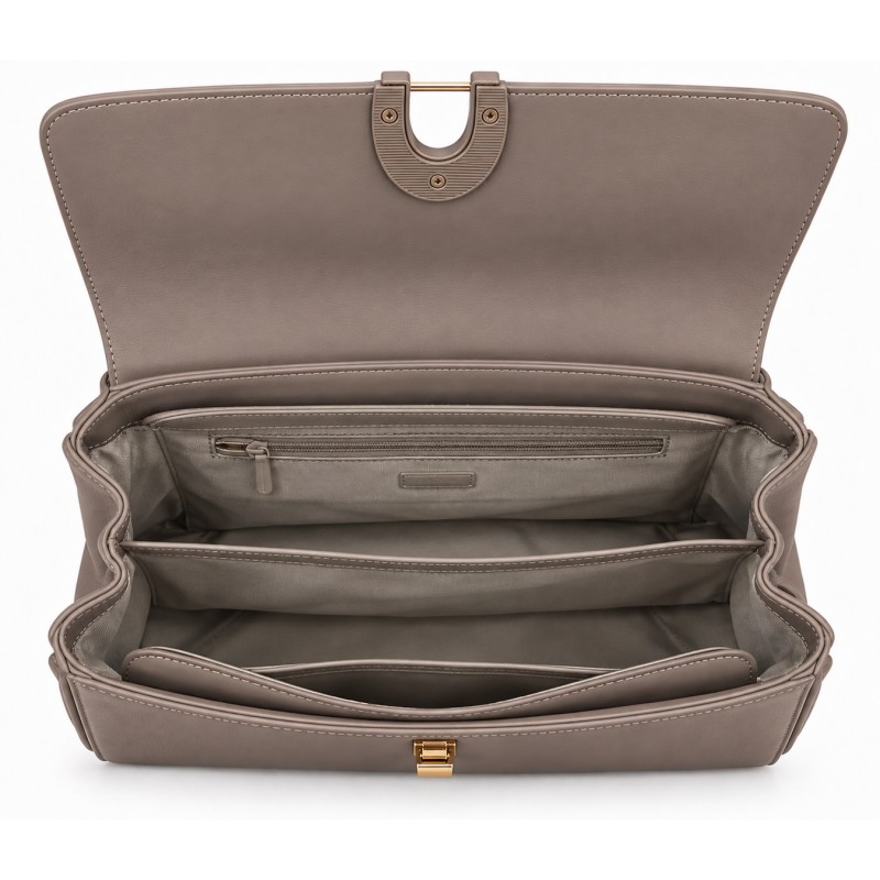 Дамска чанта David Jones taupe - код 3245