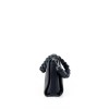Дамска чанта Lia Braided - тъмно синя - код 2777